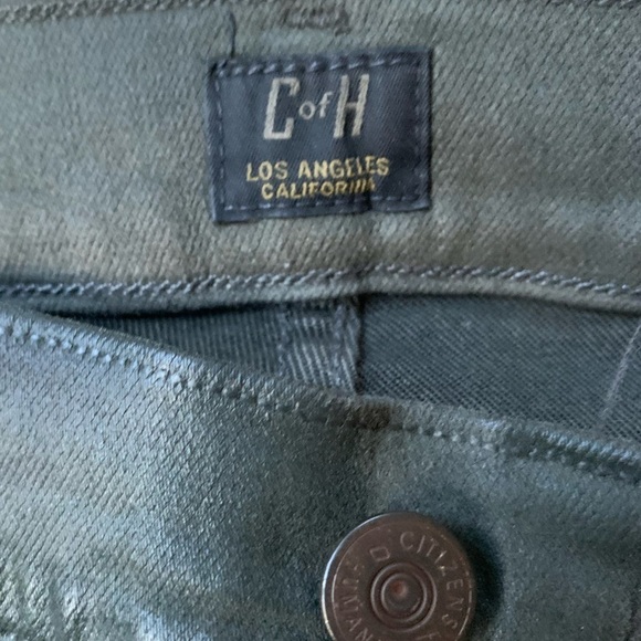 Citizens of Humanity Rocket High Rise Skinny Coated Camo Jeans size 25 - Picture 7 of 14